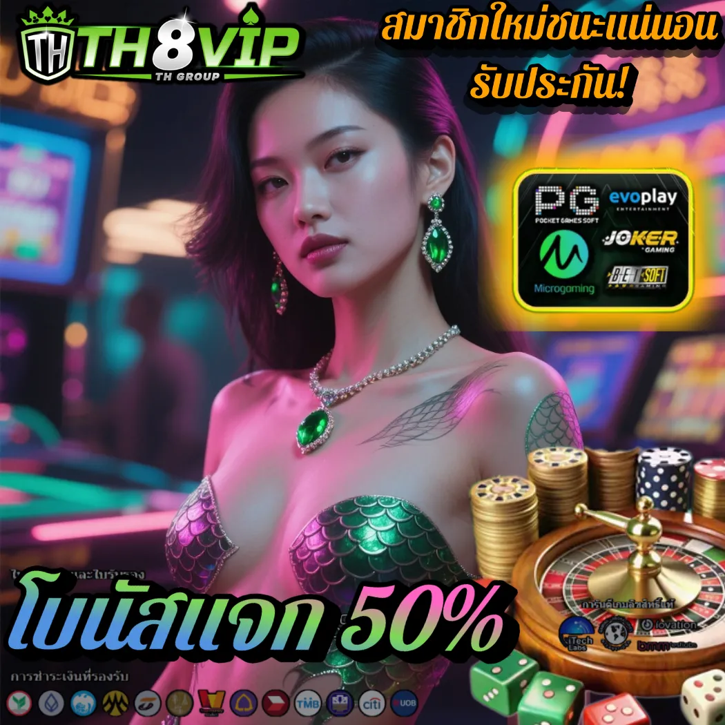 TH8VIP เกมสล็อตจาก PG Soft โบนัสแตกง่าย
